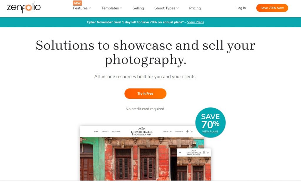 Zenfolio: Специализированная платформа для фотографов